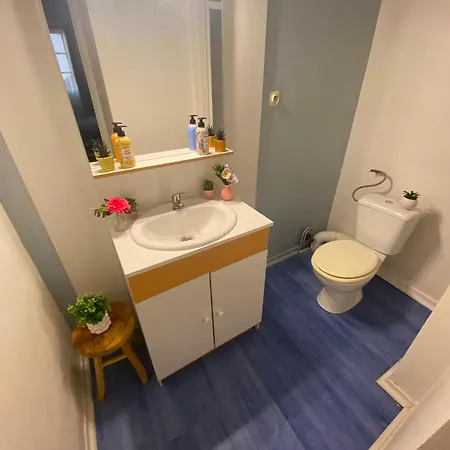 Guest house Chambre Interieure De 4 Avec Salle De Bain Privee Centre Lourdes Lourdes